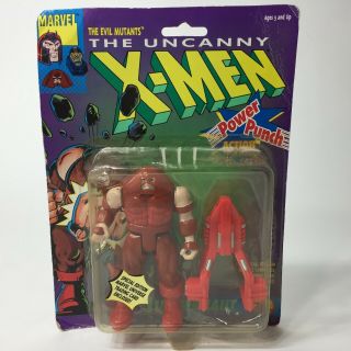 Juggernaut The Uncanny X - Men Evil Mutant Action Figure Toybiz 1991 Aa00125