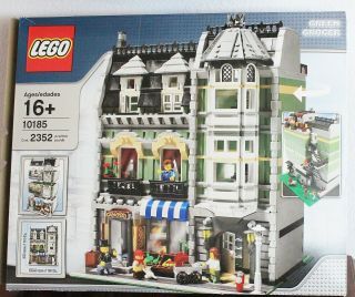 Lego Set 10185 Green Grocer - NIB - One End Open - Bags - Complete 2
