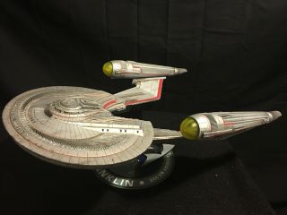 Star Trek Uss Franklin Model - Moebius 1/350 - Fully Built & Painted