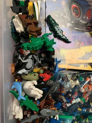 100,  Lbs Legos Lego 500,  Minifigures Star Wars Minecraft Marvel Batman City 9