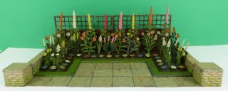 Pre War Britains Lead Miniature Garden Series Set 10mg (81 Piece Set