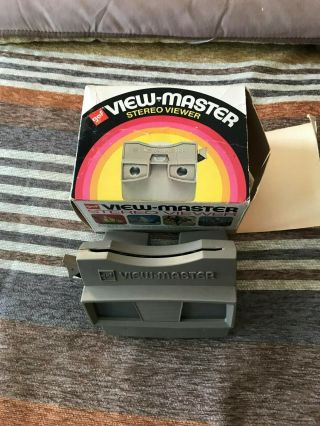 1969 Gaf View Master Standard Stereo Viewer With Box No 2014