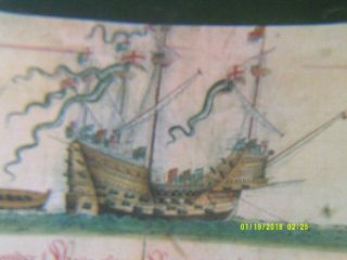 RARE EARLY WENTWORTH HENRY VIII ' S FLAGSHIP ' MARY ROSE AT PORTSMOUTH ' 3