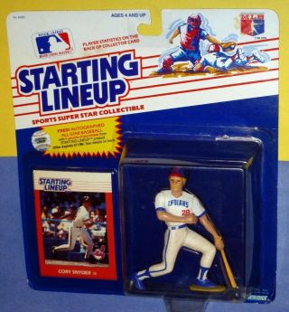 1988 Cory Snyder 28 Cleveland Indians Rookie S/h Starting Lineup