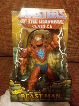 2008 He - Man Masters Of The Universe Classics Beast Man (the) Motu