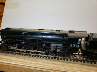 Sunset/3rd Rail O Scale 2 Rail SP 4 - 8 - 2 Locomotive and Tender 6