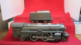 Lionel Prewar Standard Gauge 392e Steam Locomotive & Tender Ct