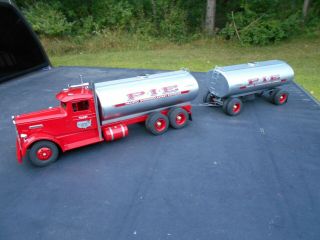 All American Toy Co Kenworth P.  I.  E.  Double Tanker Limited Edition 1 Of 100 Nib