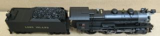 MTH Premier 20 - 3380 - 1 Long Island 4 - 6 - 0 G - 5s Steam Engine w/PS2 O - Gauge LN 4