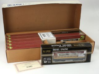 Very Rare Non - Cataloged K - Line Napa Valley Freight Set,  1 Of 30 Made/191916