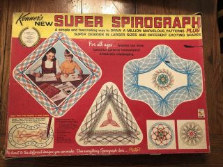 Vintage 1969 Kenner’s Spirograph 2400 Complete Game