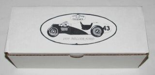 Oval Track Legends 1935 Miller Ford Indy 500 Car Resin Model By Gary Doucette
