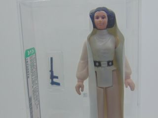 1977 Star Wars Princess Leia Organa Brown Hair and Belt,  HK,  AFA Graded 70 EX, 2