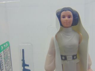1977 Star Wars Princess Leia Organa Brown Hair and Belt,  HK,  AFA Graded 70 EX, 3