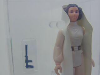 1977 Star Wars Princess Leia Organa Brown Hair and Belt,  HK,  AFA Graded 70 EX, 6