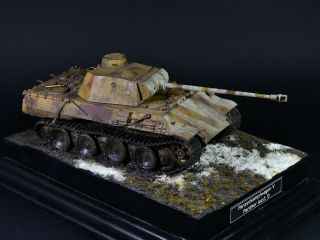 PRO - BUILT 1/35 Panther D German WW2 tank Diorama (IN - STOCK) 3
