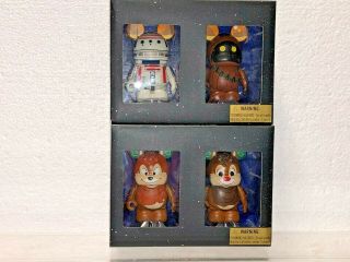 Disney 3 " Vinylmation - Star Wars Series - Chip & Dale Ewok / R5d4 Jawa