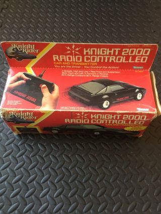 Knight Rider 2000 Kenner Rc Radio Controlled Kitt Car