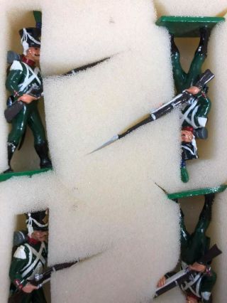 Trophy Miniatures Wales Napoleonic War Wa9x French Line Infantry Chasseurs 54mm