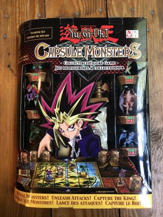 Very Rare Collector’s Set - Yu - Gi - Oh Capsule Monsters Figure Game Starter Set