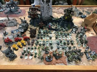 Warhammer 40k Huge Ork Army