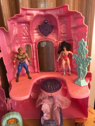 1984 Mattel She - Ra Princess Of Power CRYSTAL CASTLE Some Accessories & Dolsl 3