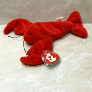 Pinchers (red Lobster) Mwmt 3rd/2nd Gen Ty Beanie Baby (sp)