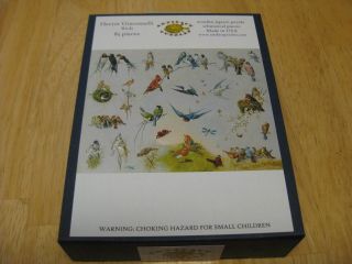 Artifact Puzzles - Birds Wooden Laser - Cut Jigsaw Puzzle No Longer Available