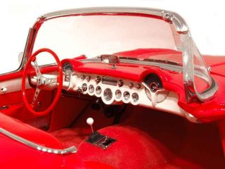 1/6 Highway 61 1957 Corvette Red / Beige 50402 MASSIVE RARE MODEL 6