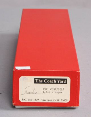 Coach Yard HO BRASS Union Paciifc 