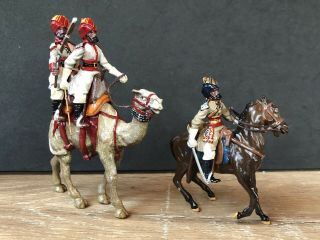 Somerset: Indian Army - Camel Troops And Cavalryman
