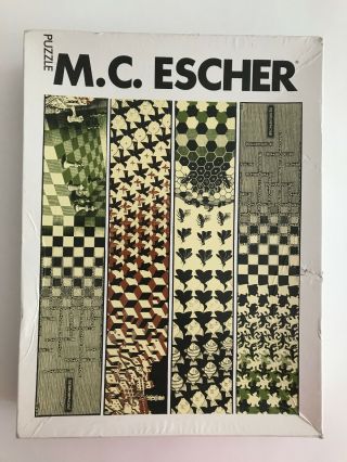 3000 Piece M.  C.  Escher Metamorphose 3 Bags 1 Open Bag
