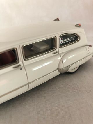 Rare Motor City USA MC - 97 1949 Buick Flexible Ambulance White WBox 1:43 Scale 7