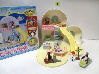 Pingu House Miniature Playset Figure Pinga Robby Combine Save Ship Japan