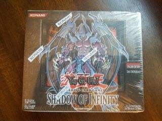 Yugioh Shadow Of Infinity 1st Edition 24 Count Booster Box 103691.