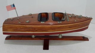 Chris Craft Wooden Model Boat