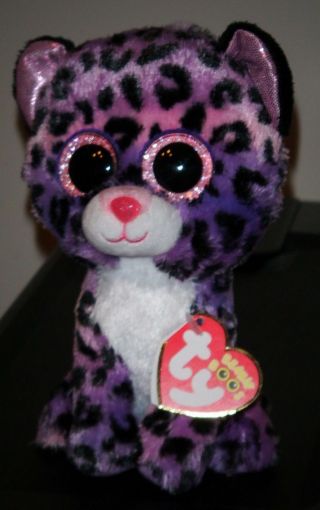 Ty Beanie Boo Jewel The Leopard (6 Inch) (justice Exclusive) Mwmt