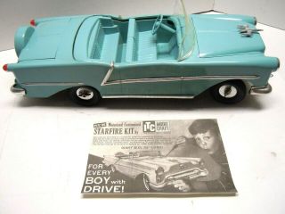 20 " Vintage Itc 1954 Olds Starfire Convertible Giant Size Model Car.