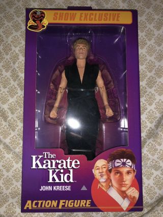 Sdcc 2019 Neca The Karate Kid John Kreese 8 " Action Figure Cobra Kai In Hand