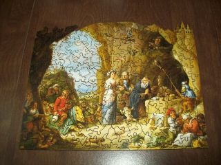Artiufact Wooden Puzzle - Temptation Of St.  Anthony - Liberty
