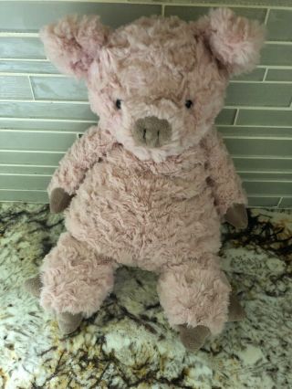 16 " Large Jellycat Penelope Pink Baby Pig Bunglie Stuffed Animal Plush Toy Lovey