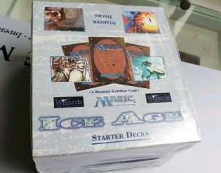 Vintage Magic | FACTORY MTG Ice Age Starter Deck BOX, 2
