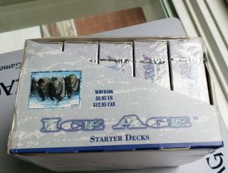 Vintage Magic | FACTORY MTG Ice Age Starter Deck BOX, 3