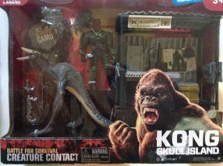 King Kong Skull Island Playset Creature Contact Figure