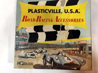Road Racing Accessories Kit By Plasticville,  Usa