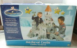 Imaginarium Medieval Castle Wooden Play Set - Nearly Complete