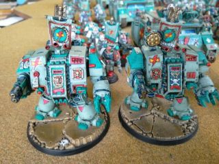 One - of - a - Kind Warhammer 40K Sons of Erin Space Marines Mega - Army Now includes. 9