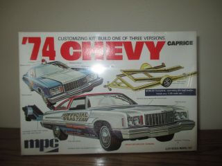 1974 Chevy Caprice Mpc Model Kit Factory