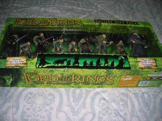Mib Lord Of The Rings Fellowship Of The Ring 9 Figures Deluxe Gift Set