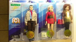 2018 Mego Action Figures Married With Children Al Peggy 69/10000 Kelly Bundy